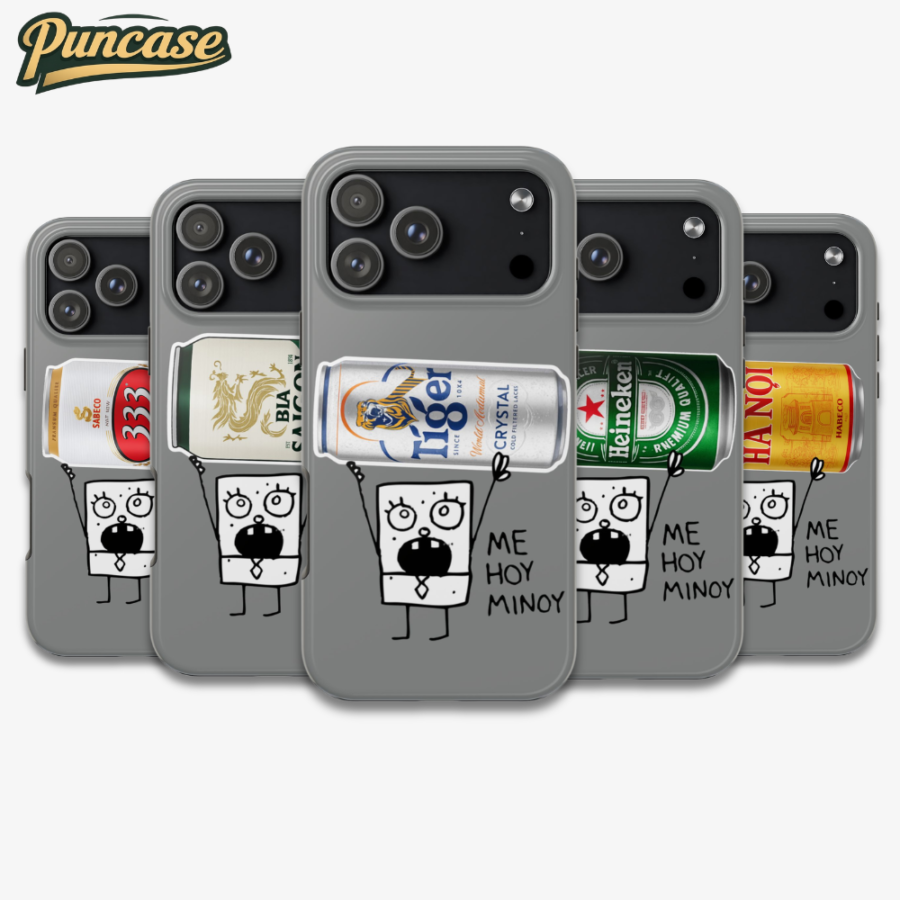Puncase Ốp Lưng Bia DoodleBob 2 Lớp Bảo Vệ