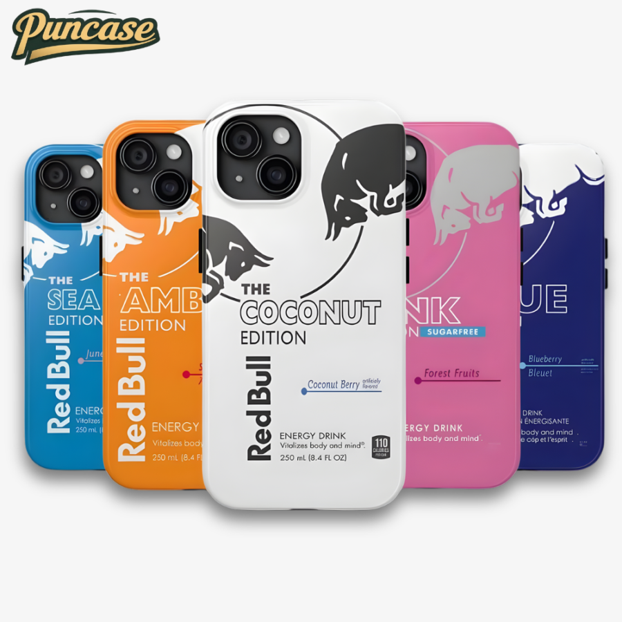 Puncase Ốp Lưng RedBull Energy Drink 2 Lớp Bảo Vệ