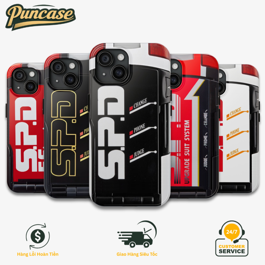 Puncase Ốp Lưng Deka Ranger SPD License 2 Lớp Bảo Vệ
